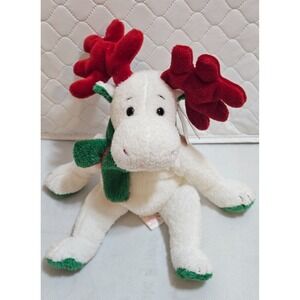 Ty Beanie Babies Moosletoe Moose Plush‎ Toy Christmas Holiday 2003